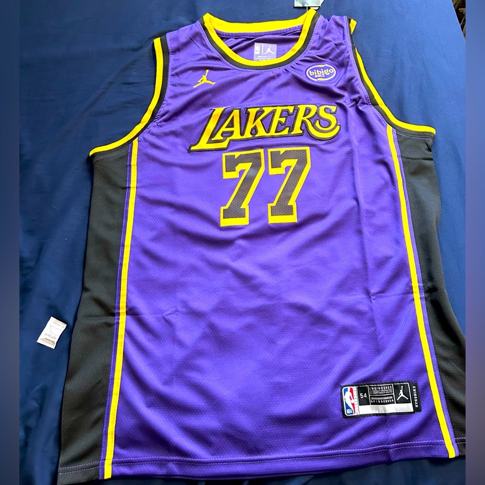 Purple Lakers Basketball Jersey